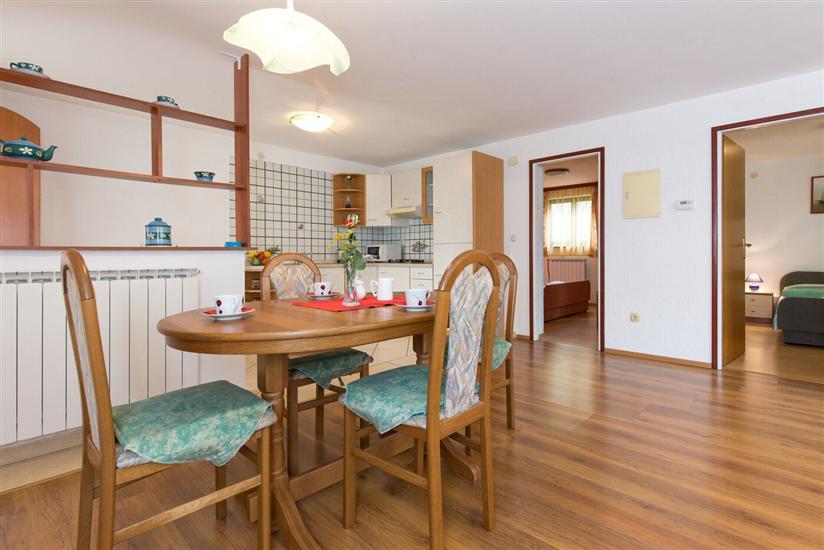 Apartment A3, for 5 persons