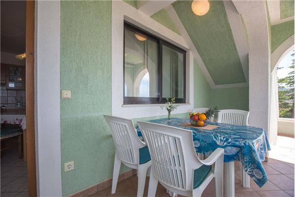 Apartment A1, for 4 persons