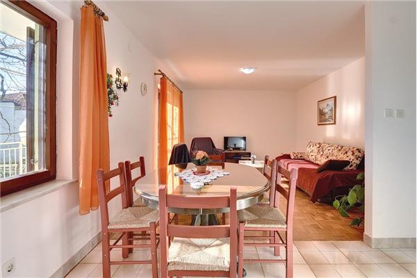 Apartment A1, for 6 persons