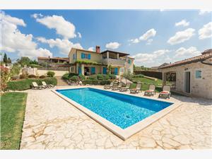 Villa Vista Azzurra s bazenom u zelenoj unutrašnjosti Istre Sveti Lovrec, Size 260.00 m2, Accommodation with pool, Distance to the entrance to the National Park 50 m