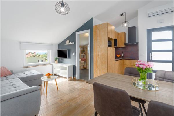 Apartment A1, for 3 persons