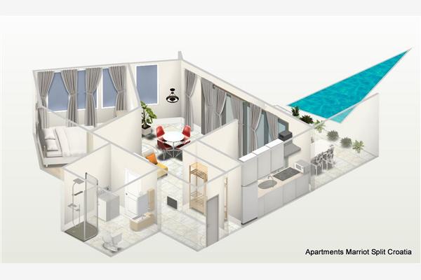 Apartman A4, na 3 osebe