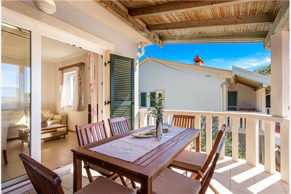 Apartment A3, for 6 persons