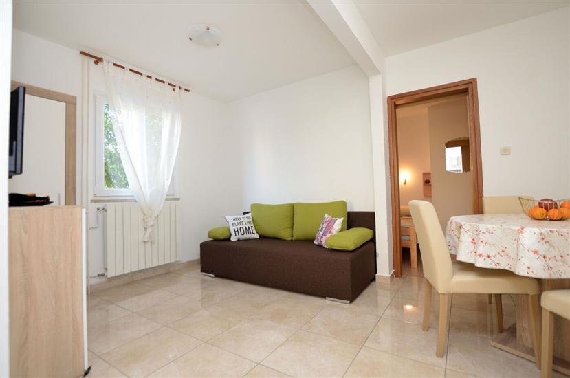 Apartment A1, for 3 persons