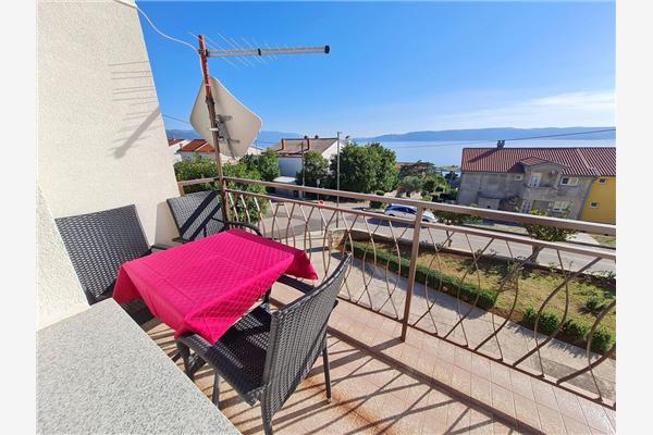 Apartment A1, for 6 persons