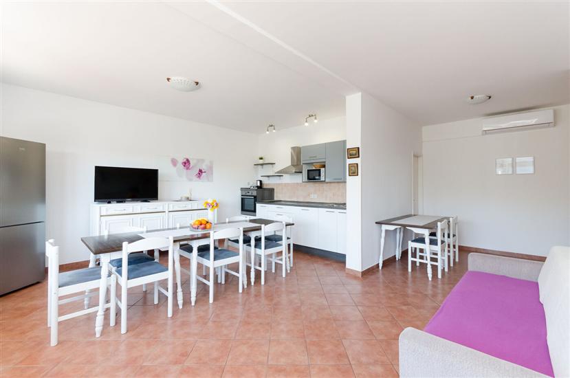 Apartment A1, for 9 persons