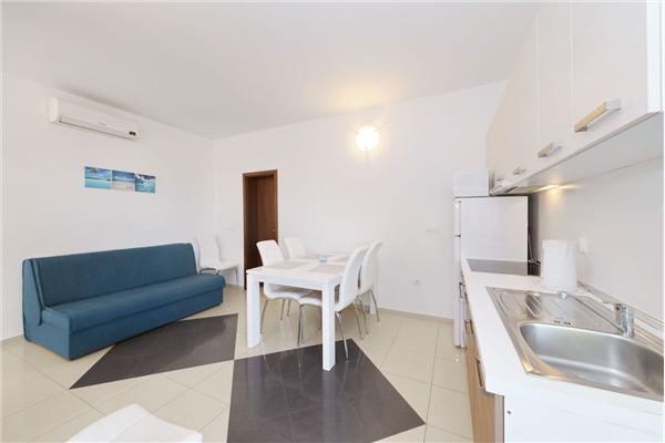 Apartment A3, for 6 persons