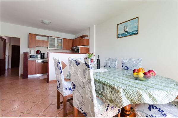 Apartment A2, for 8 persons