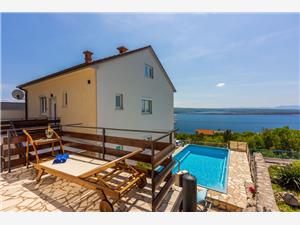 Vila Estrella Dramalj (Crikvenica), Prostor 160,00 m2, Soukromé ubytování s bazénem