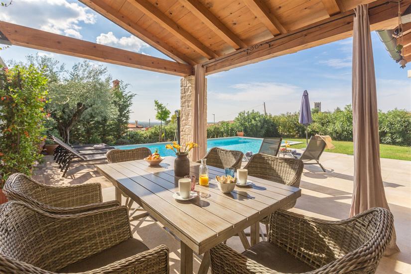 Vila Nar s bazenom i predivnim panoramskim pogledom na more