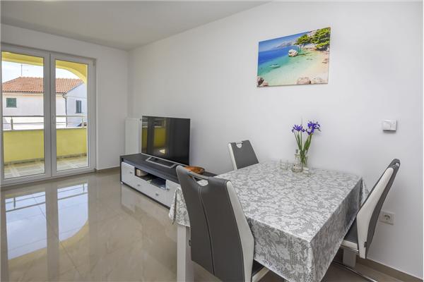 Apartment A2, for 3 persons