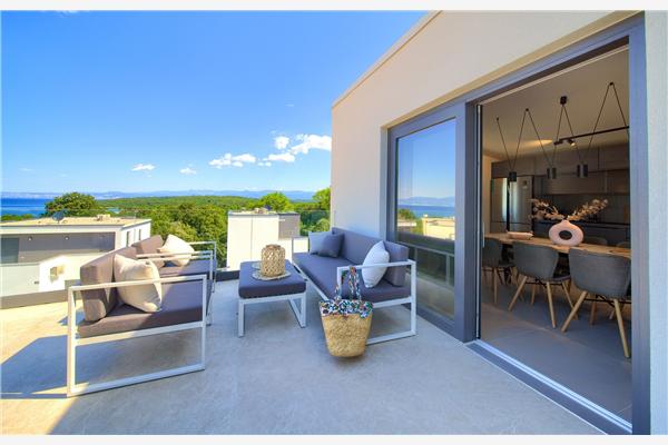 Apartment A3, for 4 persons