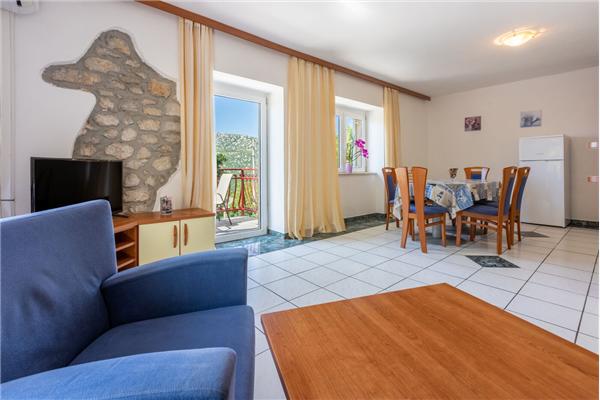 Apartment A3, for 5 persons