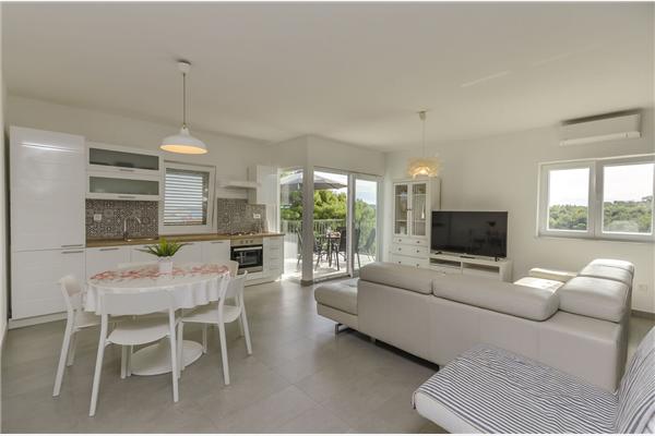 Apartment A4, for 5 persons