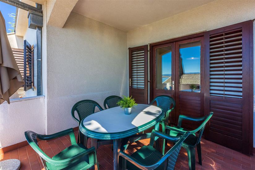 Apartment A1, for 6 persons