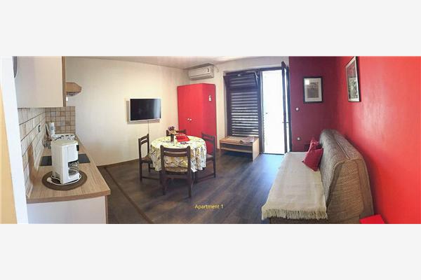 Apartment A1, for 4 persons