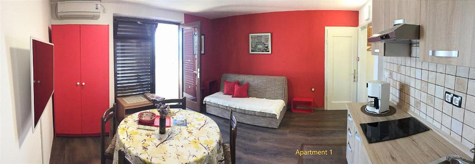 Apartment A1, for 4 persons