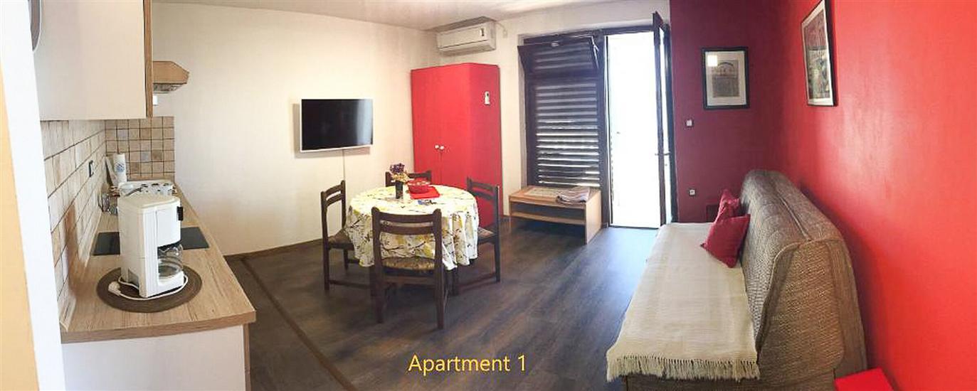 Apartment A1, for 4 persons