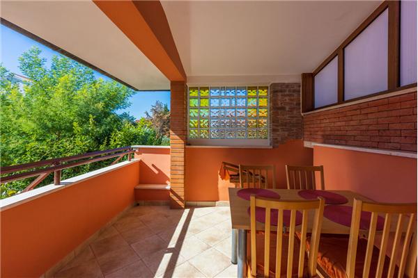 Apartment A2, for 4 persons