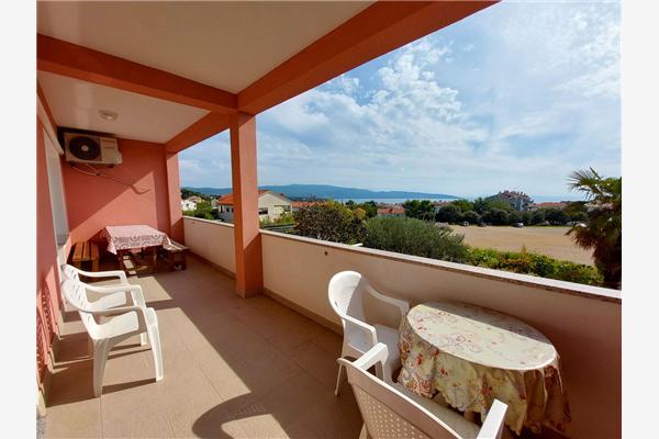 Apartment A1, for 4 persons