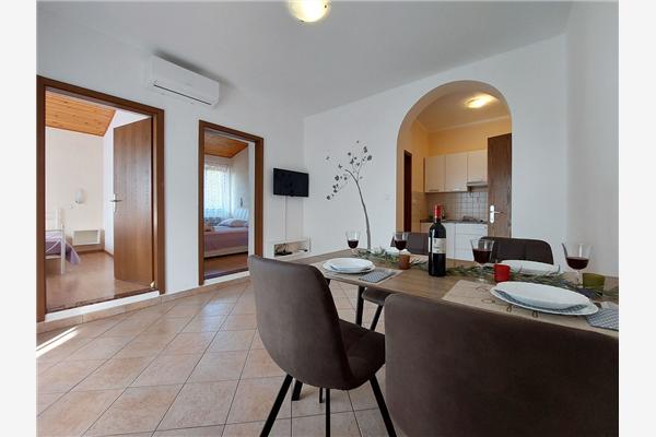 Apartment A2, for 4 persons