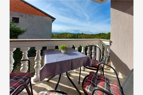 Apartment A2, for 4 persons