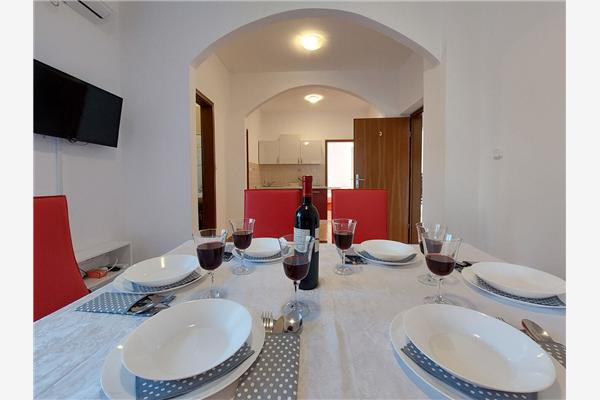 Apartment A3, for 6 persons