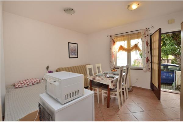Apartment A1, for 3 persons
