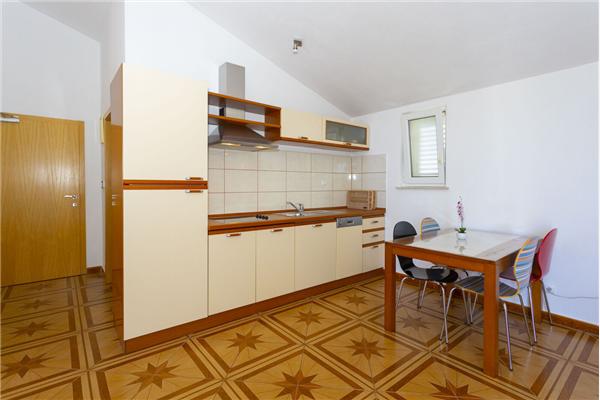 Apartment A2, for 3 persons