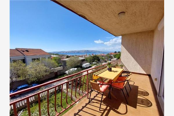 Apartment A1, for 4 persons