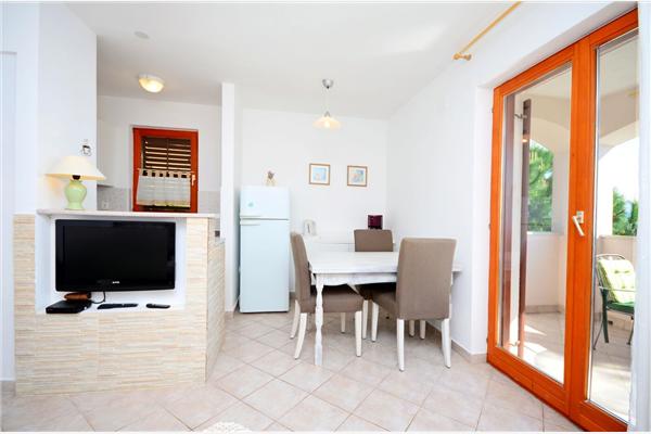 Apartment A1, for 3 persons