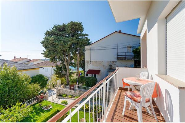 Apartment A1, for 4 persons