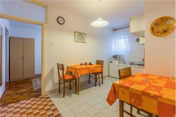 Apartment A1, for 3 persons