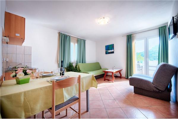 Apartment A1, for 3 persons