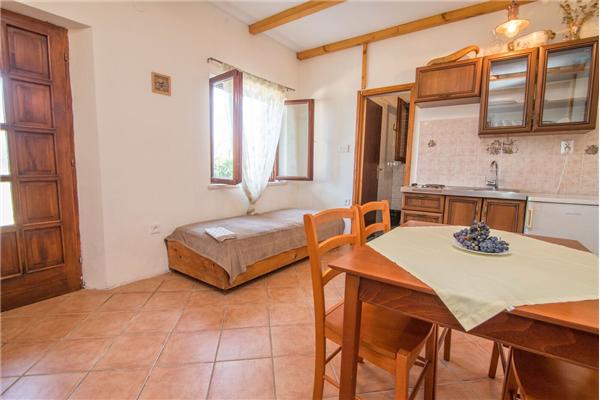 Apartment A2, for 3 persons