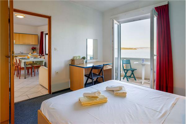 Apartment A2, for 3 persons