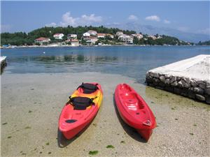 Lägenheter Željko Lumbarda - ön Korcula, Storlek 30,00 m2, Luftavstånd till havet 100 m, Luftavståndet till centrum 700 m