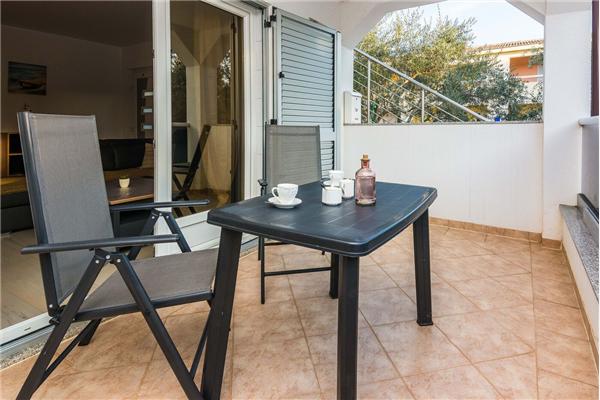 Apartment A1, for 4 persons