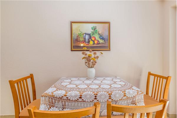 Apartment A1, for 2 persons