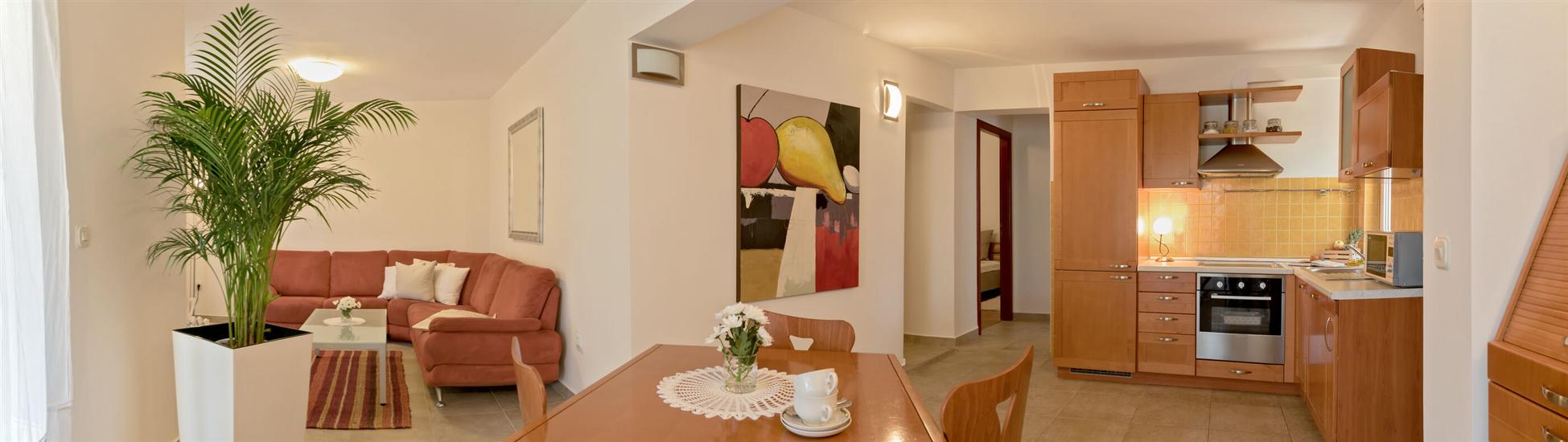 Apartment A2, for 4 persons