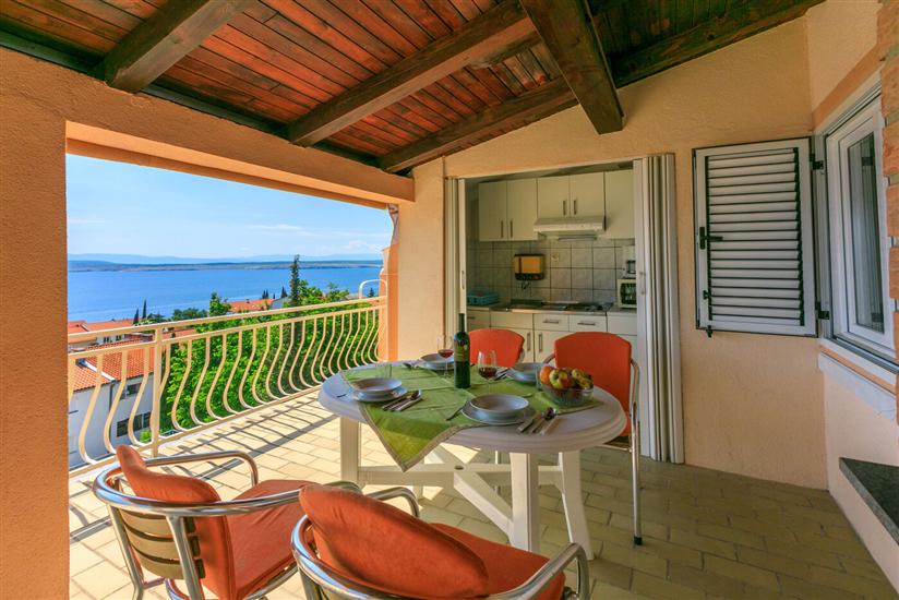 Apartment A3, for 5 persons