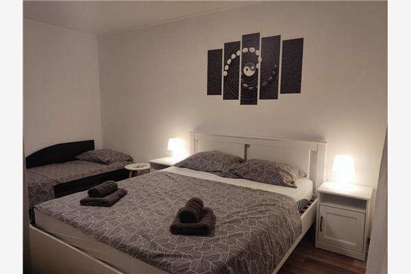 Apartment A2, for 3 persons