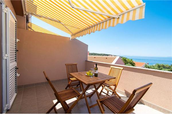 Apartment A2, for 3 persons