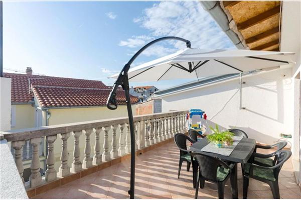 Apartment A1, for 3 persons