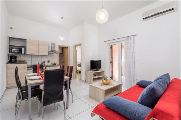 Apartment A4, for 5 persons