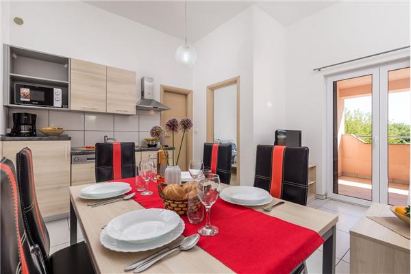 Apartment A6, for 5 persons