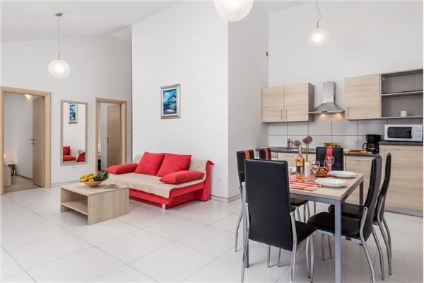 Apartment A2, for 5 persons