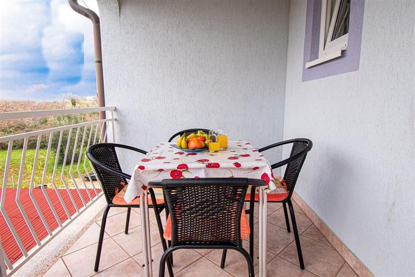 Apartment A1, for 4 persons