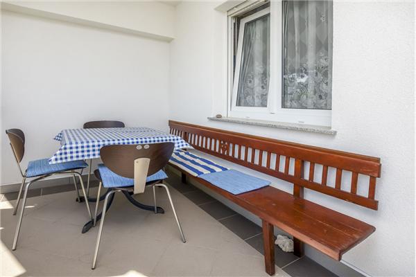Apartment A1, for 4 persons