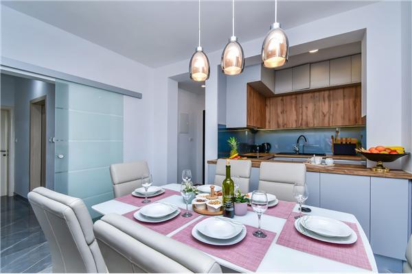 Apartment A1, for 8 persons